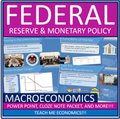 Federal Reserve Banking, Money, PowerPoint, Guided Note Packet Economics