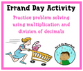 Errand Day Activity 