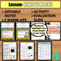 Rocks Unit Digital Notebook Bundle