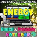  Physical Science Digital Unit Bundle, Science Interactive Notebook