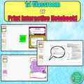 OCEANOGRAPHY INTERACTIVE NOTEBOOK BUNDLE- PRINTABLE & DIGITAL (Google Apps)