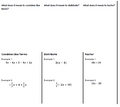 Simplify Expressions Notes for Interactive Notebooks