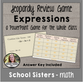 Expressions Jeopardy Game