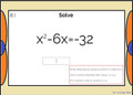 Solving Quadratic Equations by Completing the Square: DIGITAL BOOM Cards (25)