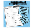 6th-8th Needs Assessment