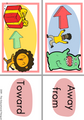 Prepositions of Place Flash Cards