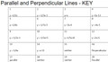 Parallel and Perpendicular Lines - 21 Task Cards 