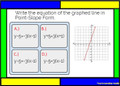 Point-Slope Form of a Line: Google Forms Quiz - 26 Problems