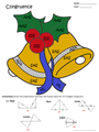 Christmas/Holiday Geometry Color Sheets (Congruence, Pythagorean Thm, etc)