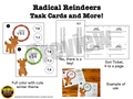 Radical Reindeers: Task Cards and More!