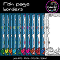 Fish page borders