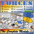 Forces - The Complete Module for Middle School Science Plus 13 Games
