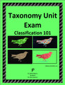 Taxonomy Unit Exam for Biology