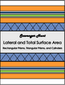 Lateral and Total Surface Area Scavenger Hunt