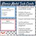 Atomic Model Task Cards