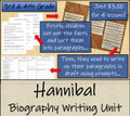 Hannibal - 3rd & 4th Grade Biography Writing Activity