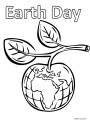 Earth Day Coloring Sheets