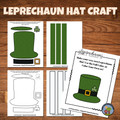 St. Patrick's Day Fact\ Fiction Google Slides, Worksheets & Leprechaun Hat Craft