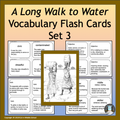 A Long Walk to Water Vocabulary Flashcards and Word Wall Set 3