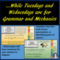 Focus on Grammar Bell Work and Bell Ringers - Part 5 Remote Ready Resource