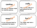 Power Words! Vocabulary Building Flashcards Set 9