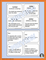 Power Words! Vocabulary Building Flashcards and Word Wall Set 6