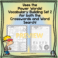 Power Words! Word Puzzles (and Doodles!) Set 2