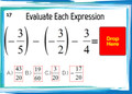 Adding and Subtracting Improper Fractions: Digital BOOM Cards - 20 Problems