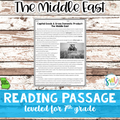 Capital Goods & GDP Middle East Reading Packet (SS7E6, SS7E6c)