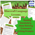 Minecraft Language Lessons For Middle School