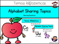 Morning Questions - Alphabet Sharing Topics