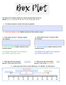 Box Plot Instructional Video & Editable Notes Page