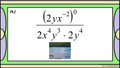 Applying the Properties of Exponents - Google Slides Picture Puzzle - 20 Problems