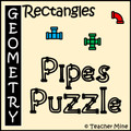 Rectangles - Pipes Puzzle Activity