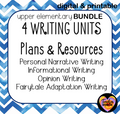 Writing Bundle: Narrative, Fairy Tale, Informational & Opinion