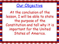 Constitution Day Power Point and Lesson - FREE