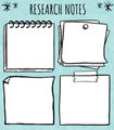 Digital Research Report Template for Google Classroom