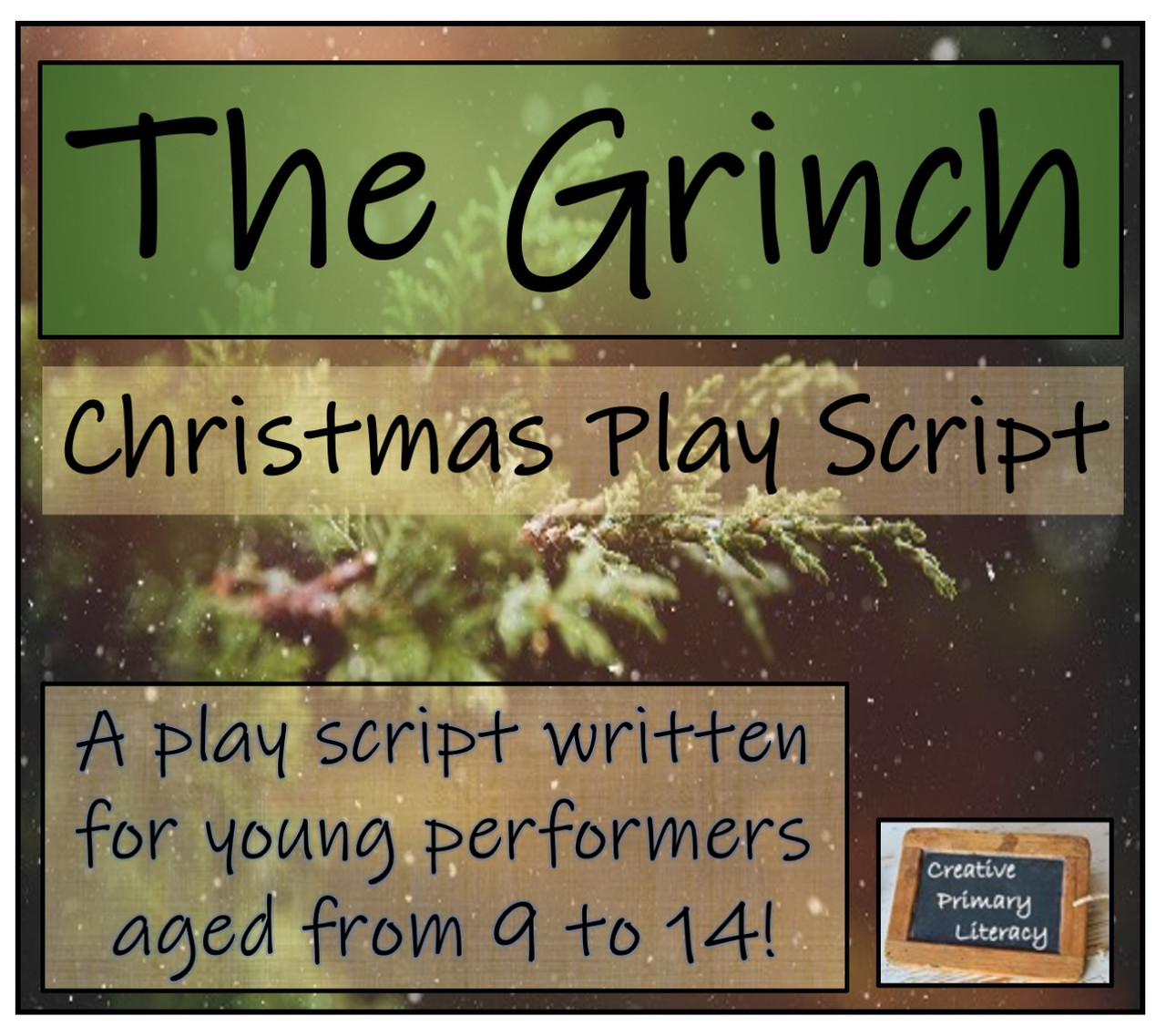 The Grinch Christmas Play Script Amped Up Learning