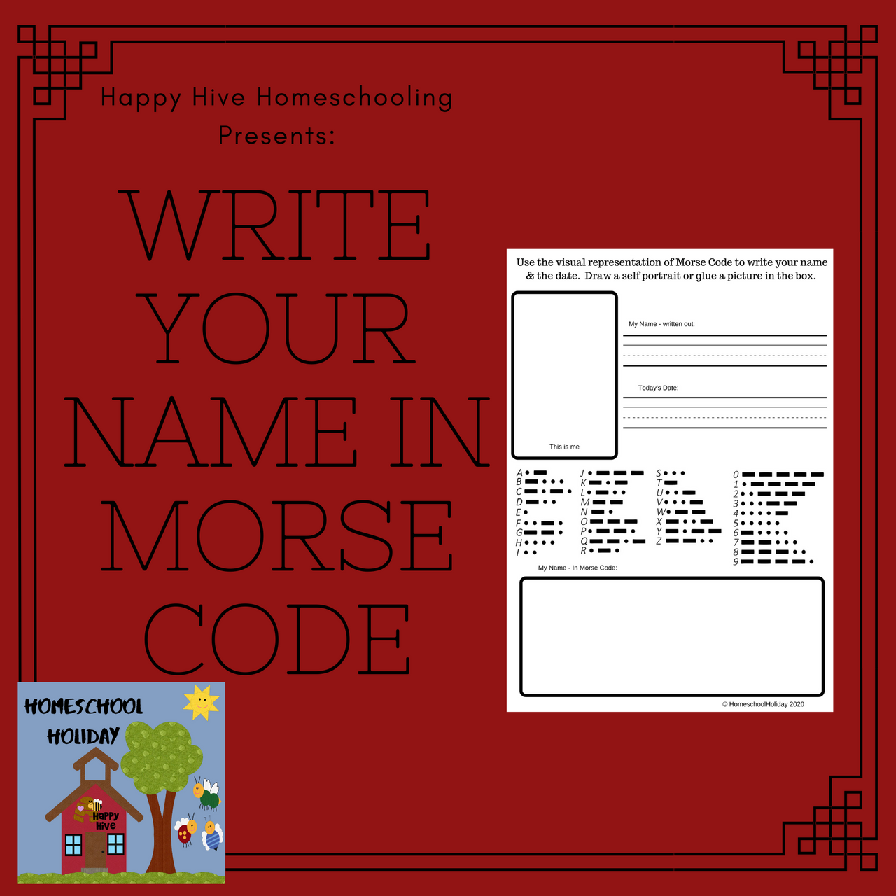 Write Your Name In Morse Code FREE Amped Up Learning