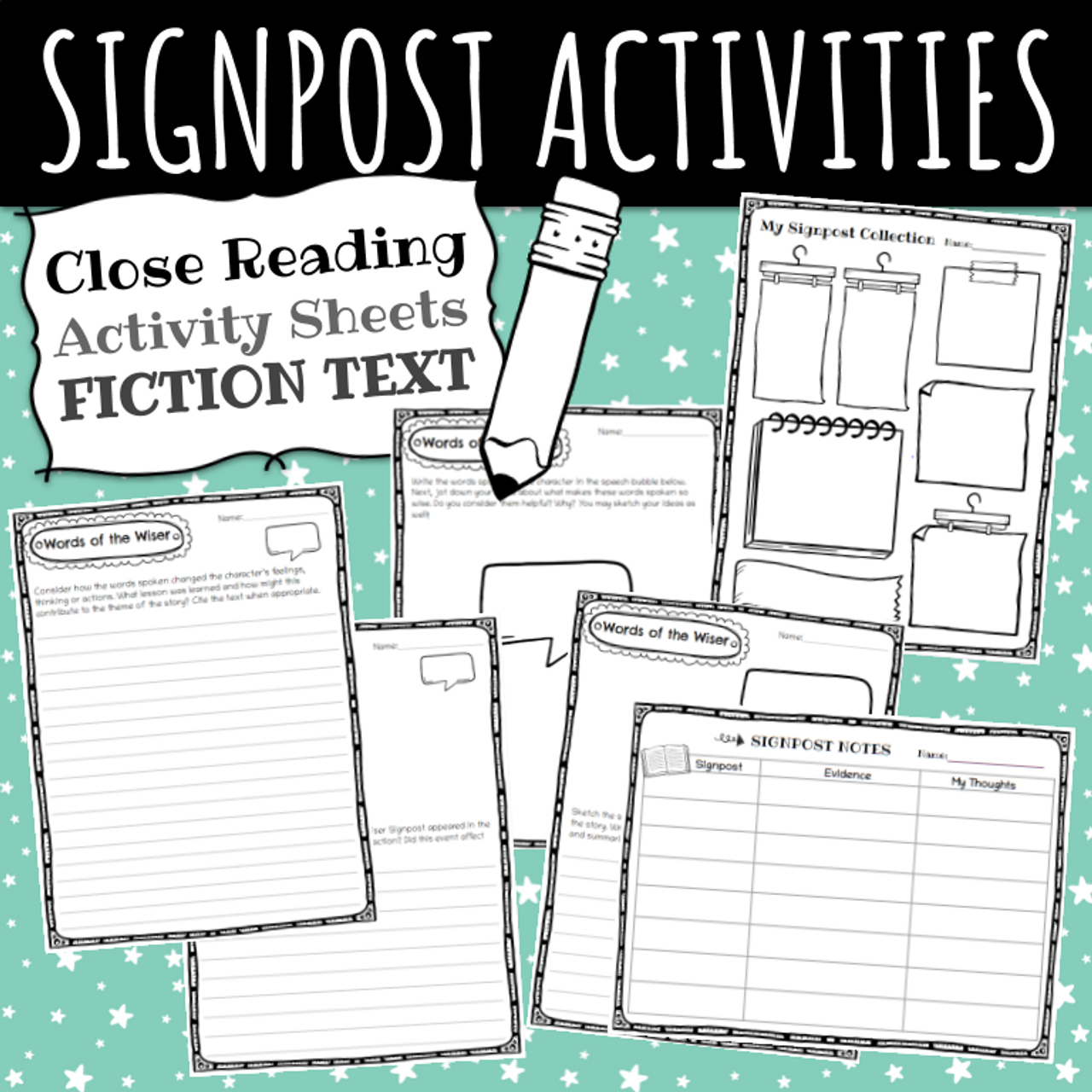 Notice And Note Signposts Worksheet Notice And Note Signposts Worksheet