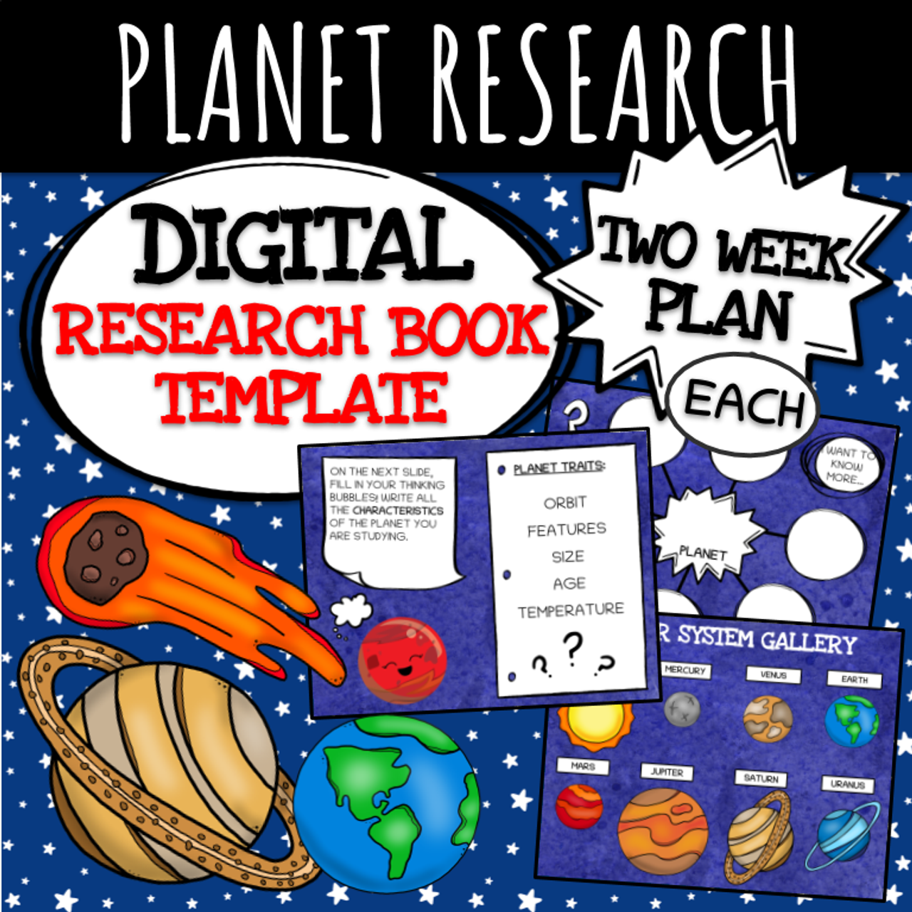 drawing of planet jupiter printable template