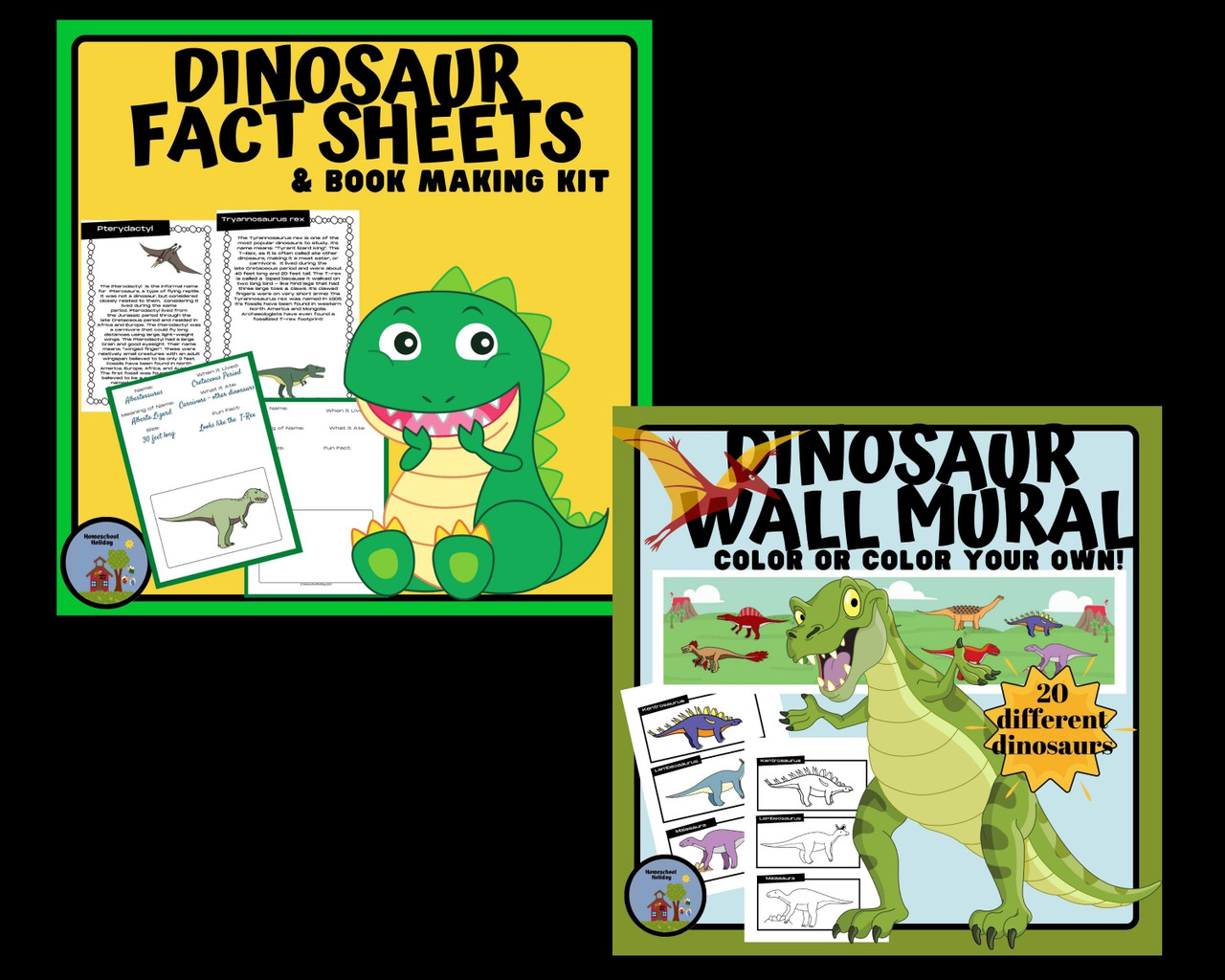 Age of the Dinosaurs Activity Bundle