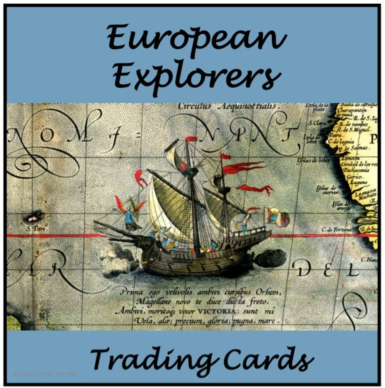 European Explorers Trading Cards