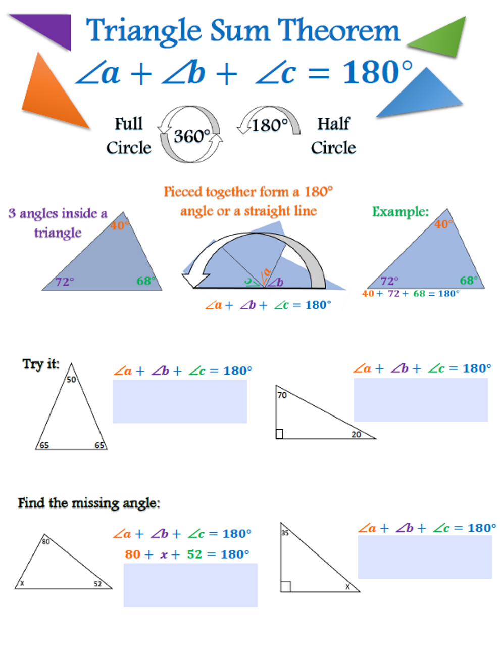 triangle sum theorem