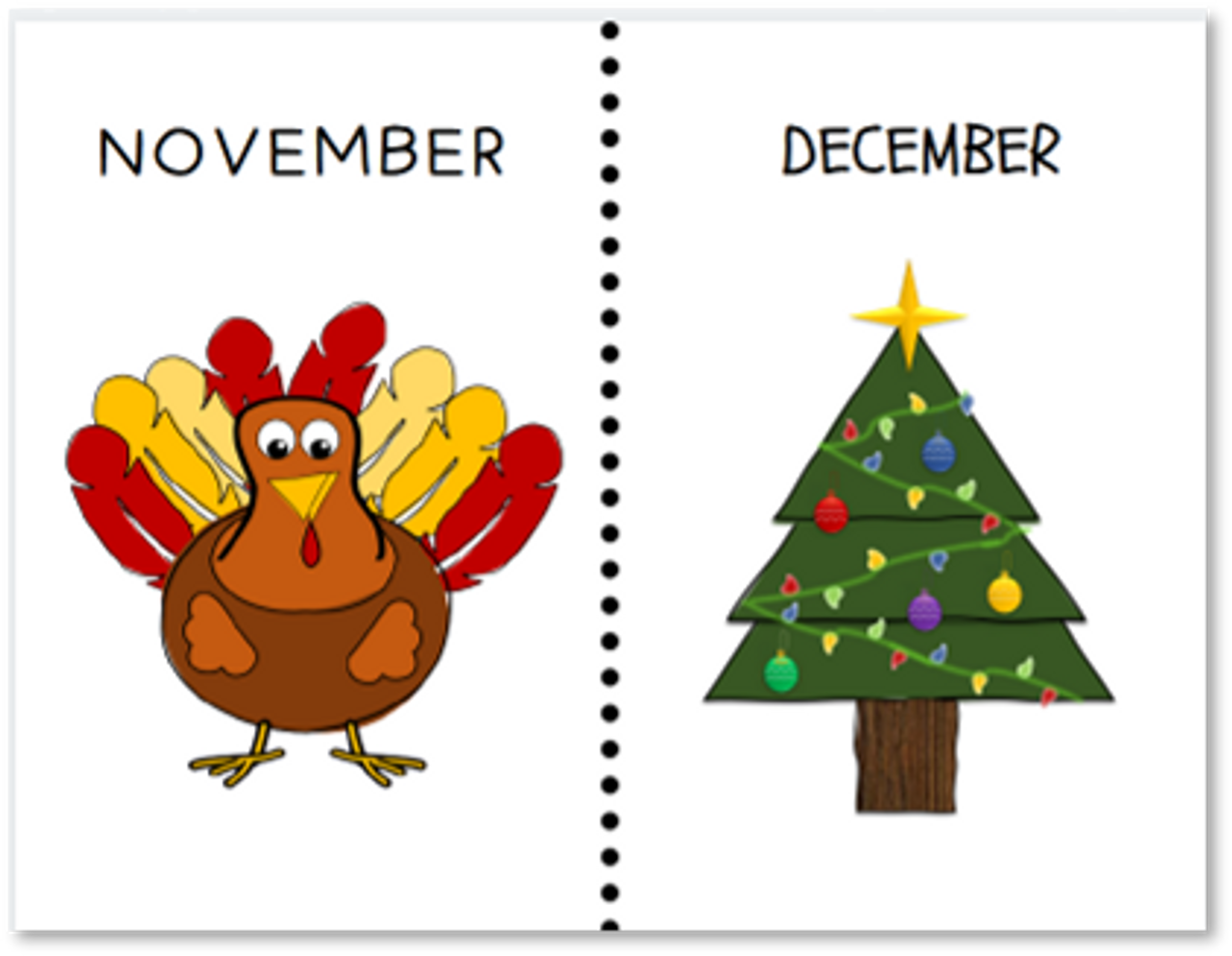 months of the year printables