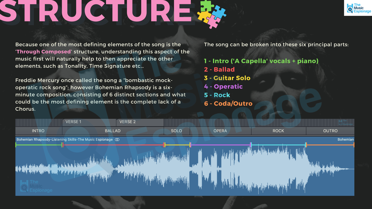 bohemian rhapsody structure