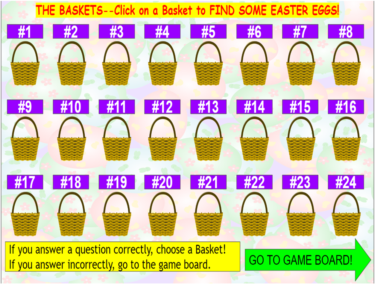 Easter Virtual Board Game on Google Slides! FOR ANY SUBJECT!