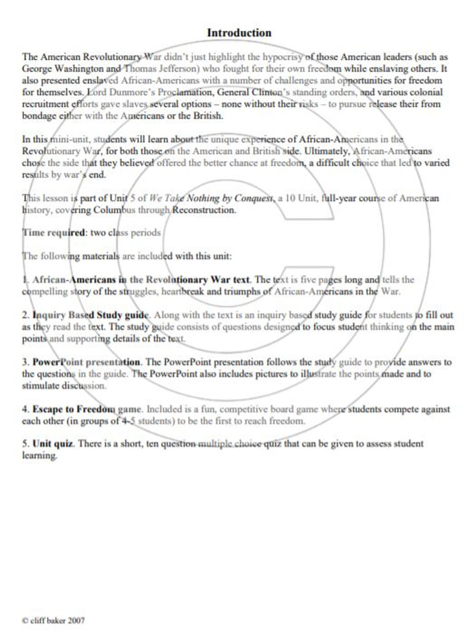 Encounter between New and Old Worlds - Printable Multiple-Choice Quiz on  the Columbus Exchange, Grades 7-12