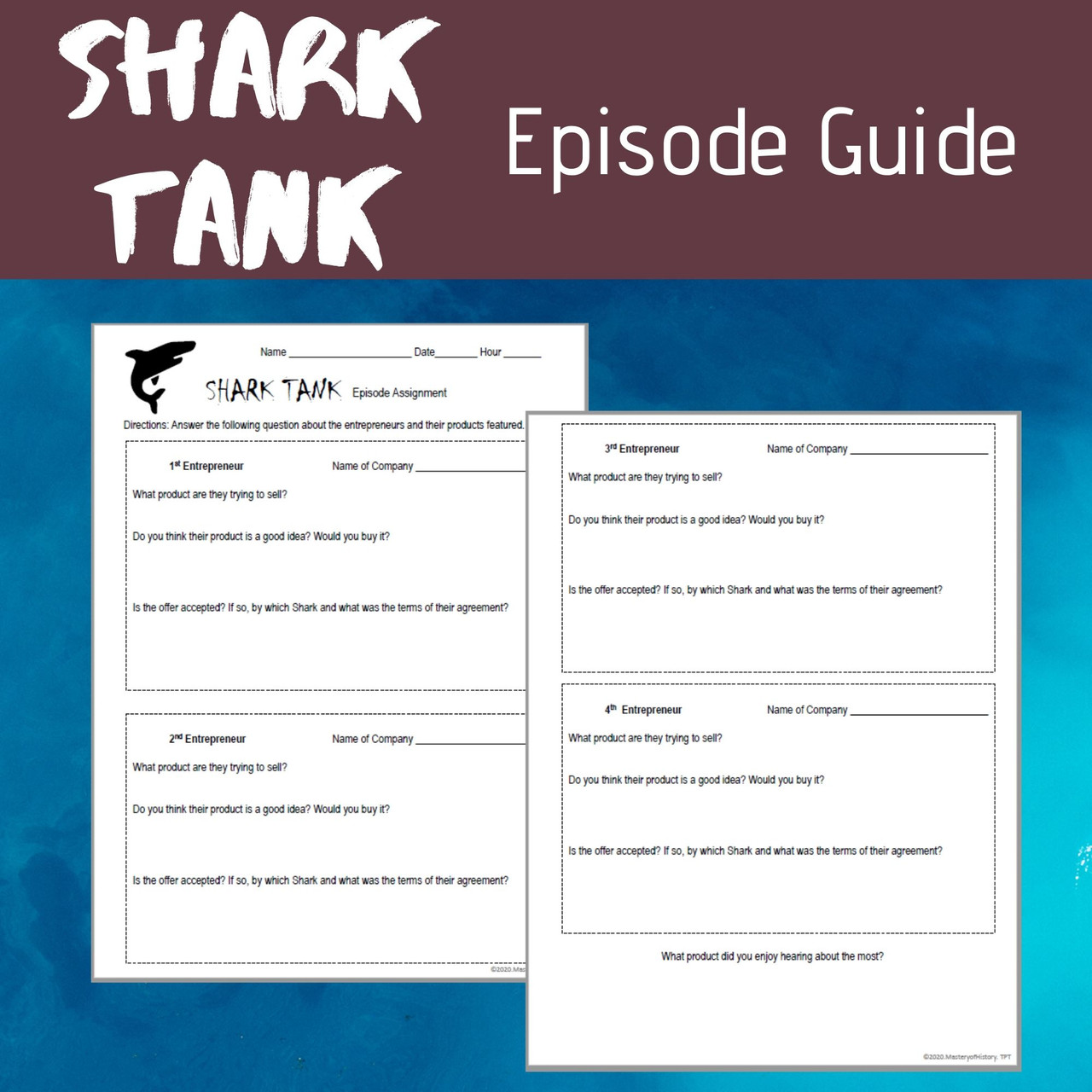 Shark Tank Episode Guide