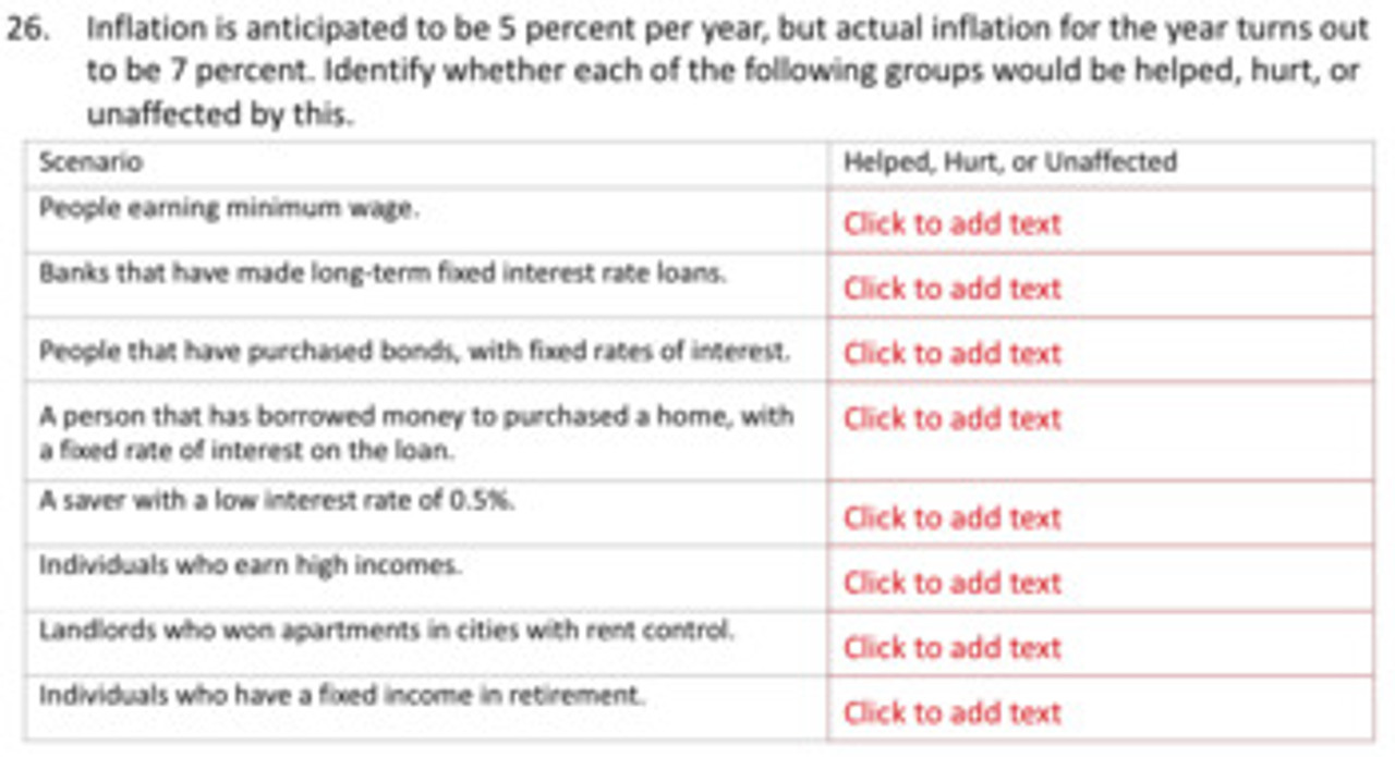 Inflation CPI Worksheet, 27 Problem Sets Distance Learning Covid-19 Google
